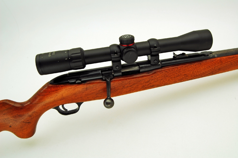 WESTERN FIELD MODEL 842 CALIBER 22 SL LONG RIFLE BOLT ACTION TUBE