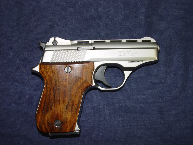 Arms - Ontario, CA Model HP22 Wooden Grips .22LR LOOK HERE For Sale 
