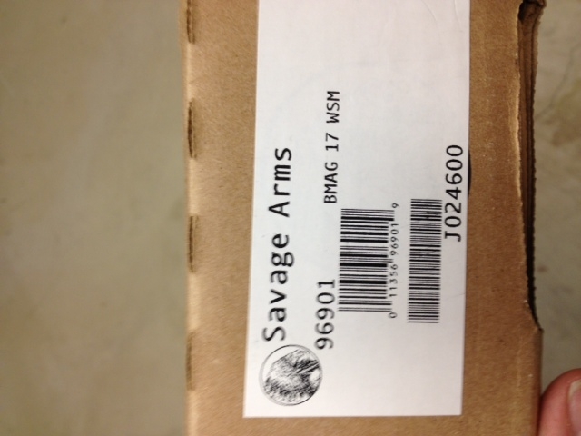 Savage Arms Corp. Savage B Mag 17 Winchester Super Mag WSM 96901