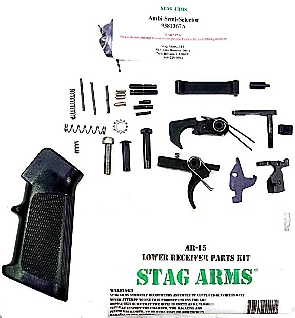 Stag arms lower parts kit with ambi 