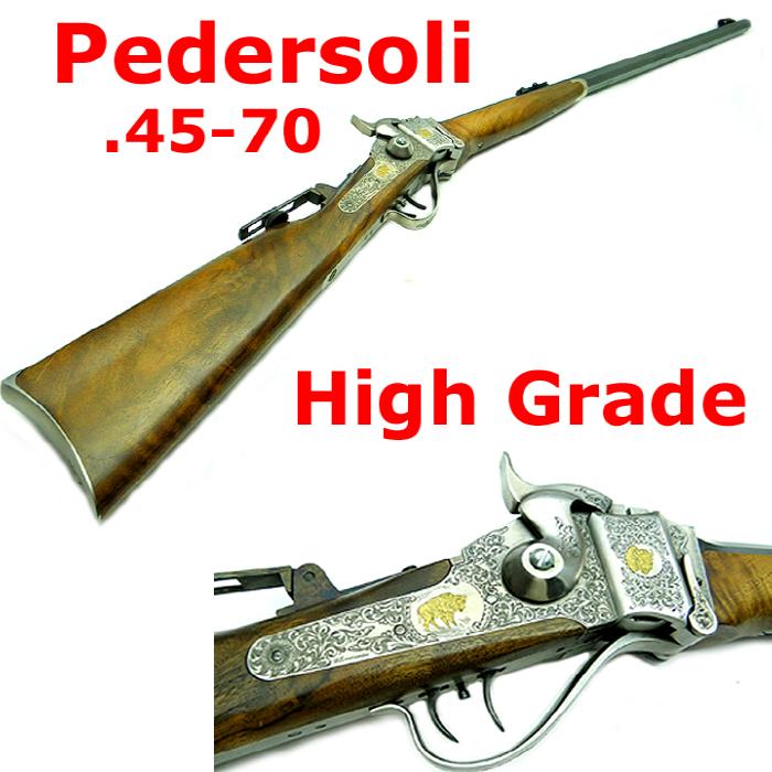 Pedersoli Sharps 1874 Sporting EXTRA DELUXE .45-70 L@@K...