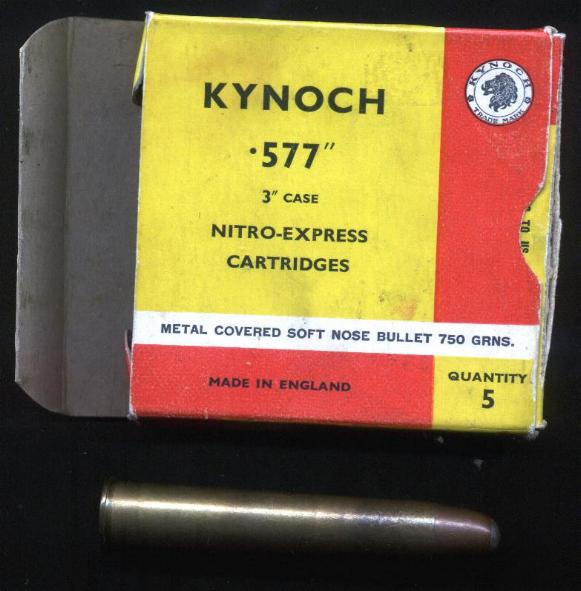 Kynoch .577 Nitro-Express - Made In England