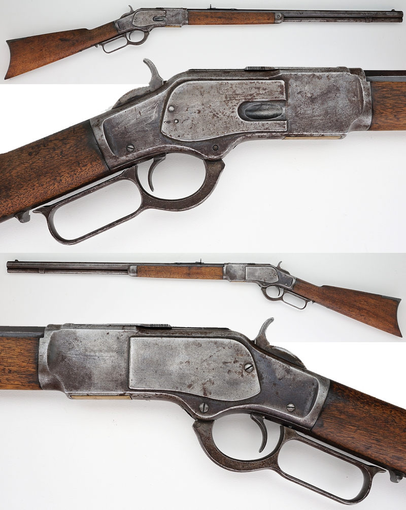 WINCHESTER MODEL 1873 LEVER LEVER ACTION RIFLE IN 3220 MFG 1888 NO FFL