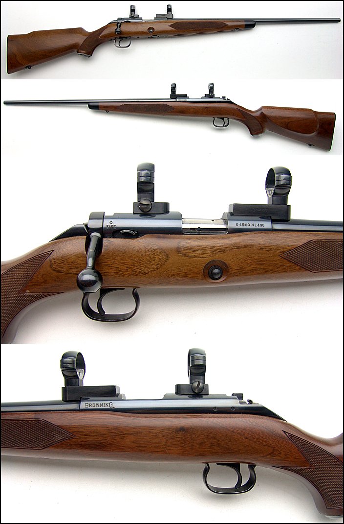 BROWNING MODEL 52 LIMITED EDITION BOLT ACTION RIFLE .22 W/SCOPE MOUNTS