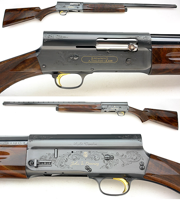 Guns for Sale - BROWNING AUTO-5 TWO MILLIONTH -- A-5 COMMEMORATIVE 12 ...