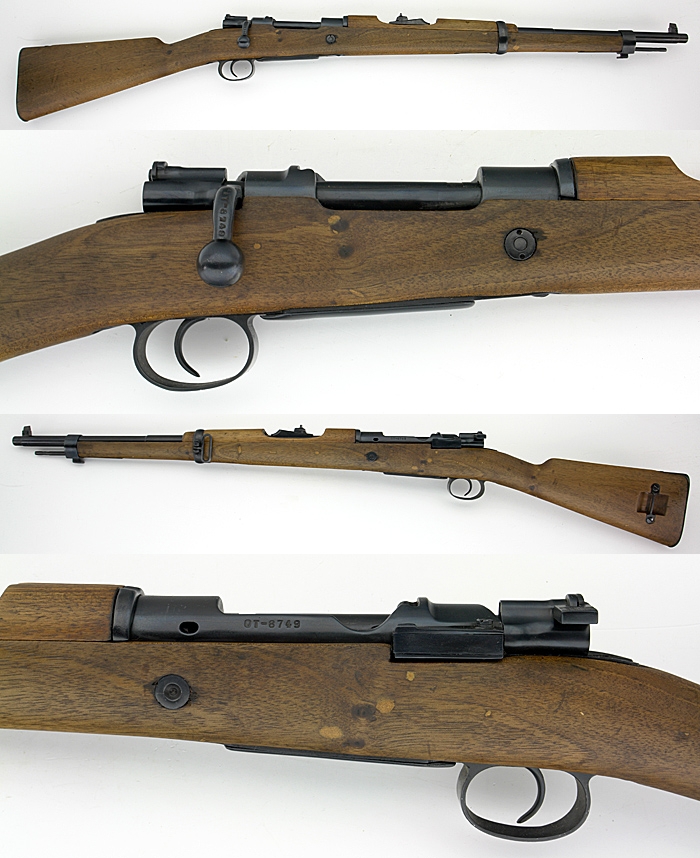 SPANISH MAUSER MODEL 1916 SHORT RIFLE BOLT ACTION IN 308 WINCHESTER C&R