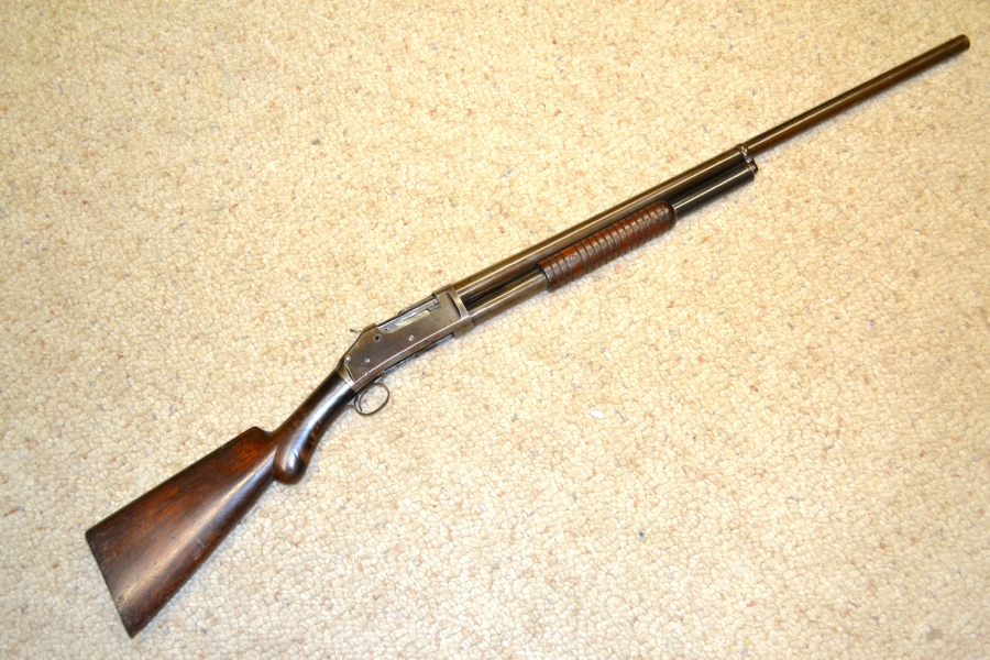 Old Pump Action Shotgun