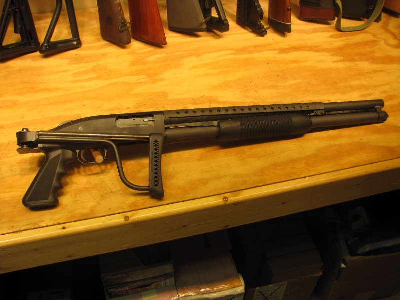 SOVEREIGN GUNS CUSTOM Mossberg 500 Custom Shotgun Tactical Folding