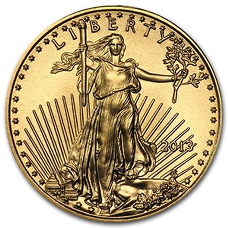 ... 10 2013 110 oz Gold American Eagle Coins For Sale at GunAuction