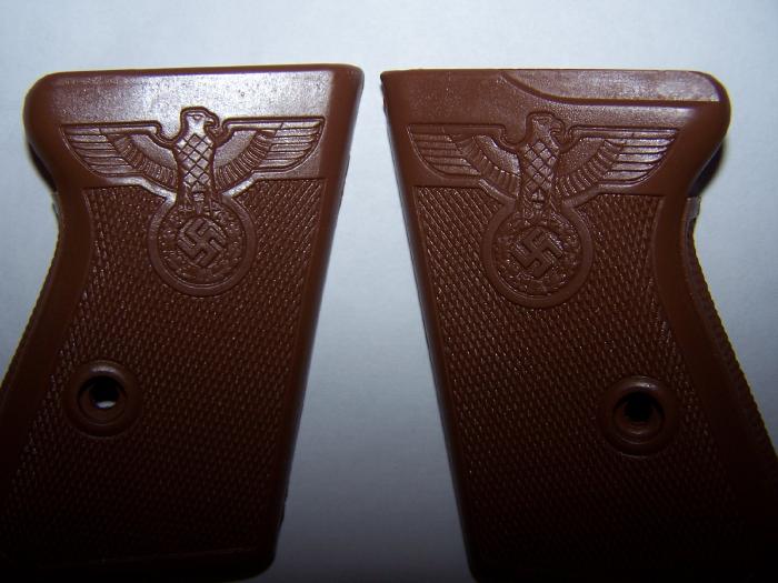 Walther Nazi PPK Grips with Eagle. For Sale at GunAuction.com - 8852969