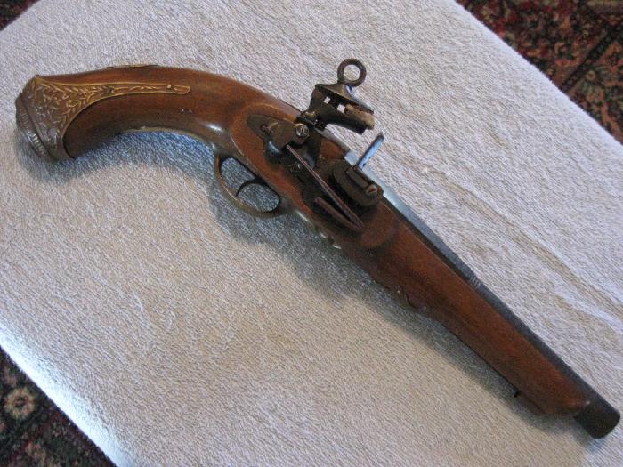 Spanish Flintlock Pistol New Old Stock For Sale At 10262848