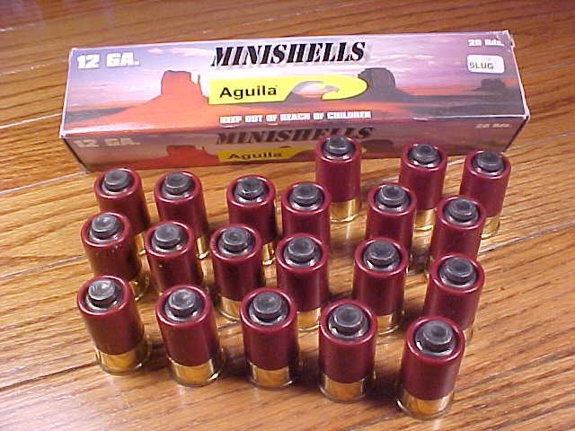 Box 20 Rds Of Aguila 12 Gauge Minishells Slugs For Sale At GunAuction