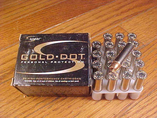 Box Of Speer Gold Dot Magnum Hollow Point