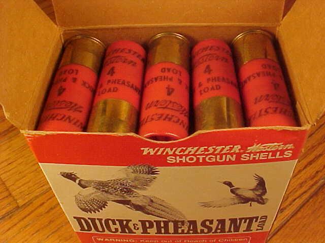 Box Of Winchester Duck Pheasant Gauge Shot Picture