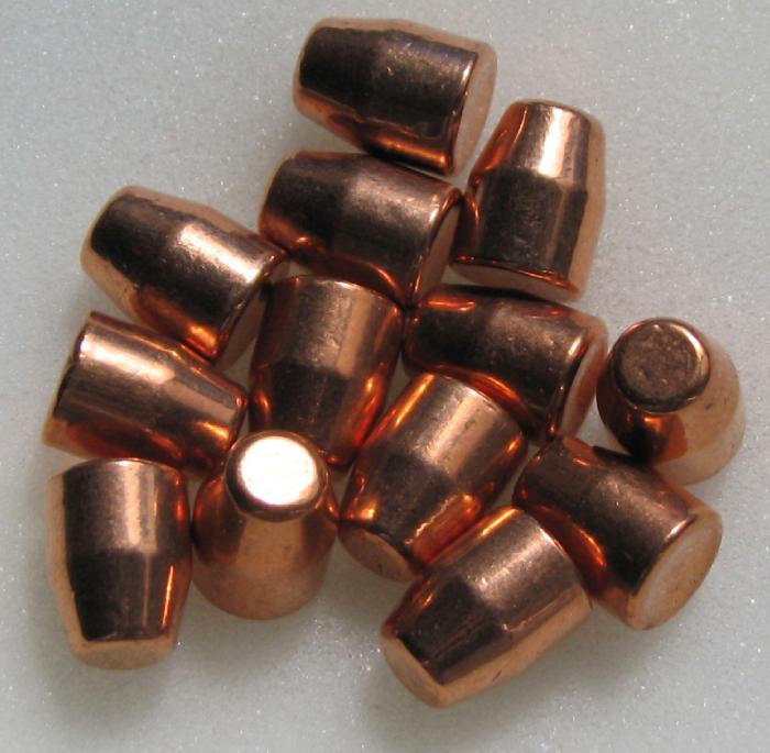40 cal. 155 gr RNFP copper plated bullets 250ct