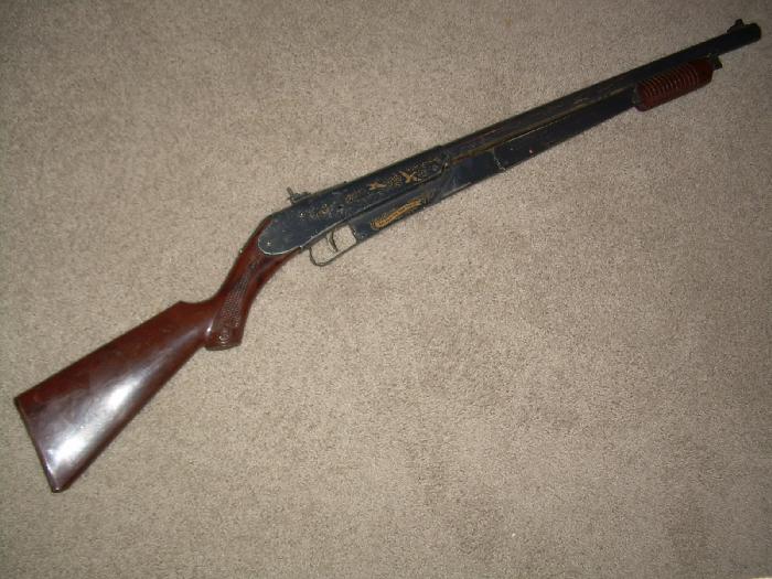 Older Daisy Model 25 Pump Action BB Gun For Sale at