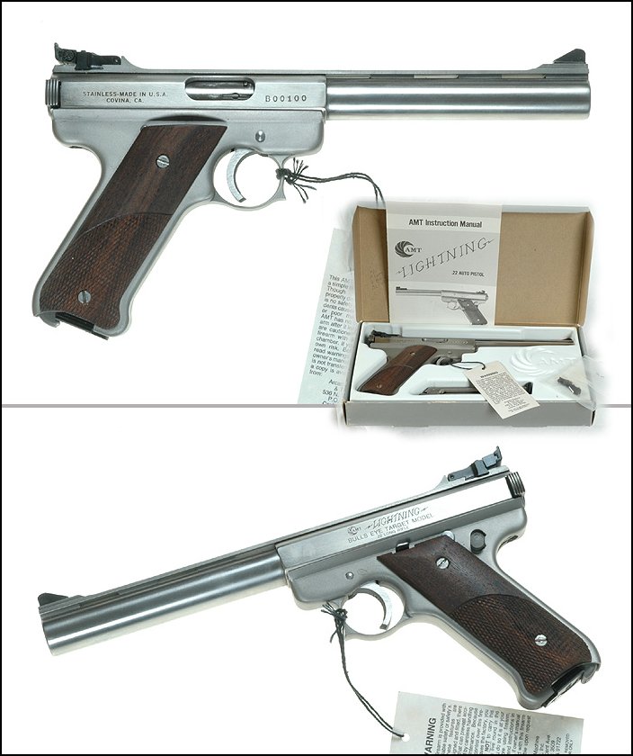 Arcadia Machine and Tool AMT Lightning 22lr Target Pistol NIB!!