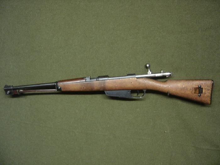 Gardone+Vt+Rifle ... Cavalry Carbine Model 38-GARDONE V.T.-with folding bayonet-RARE