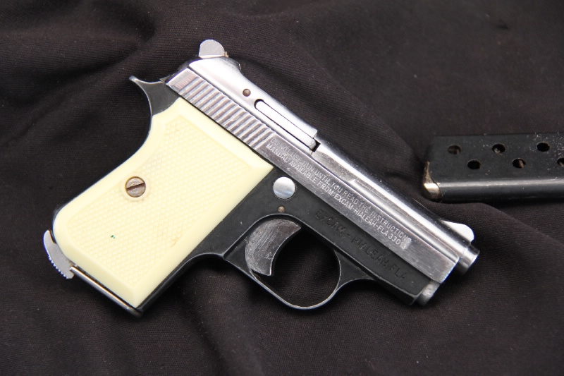 Italian+25+Caliber+Pistols Armi Tanfolio Guisep Italian 25 ACP Cal. Semi-Auto Pocket Pistol