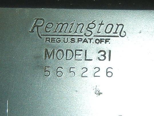 Remington Model 31 Serial Numbers http://www.gunauction.com/search ...