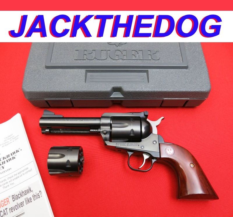 RUGER NEW MODEL BLACKHAWK - .45 COLT/.45 ACP CONVERTIBLE.