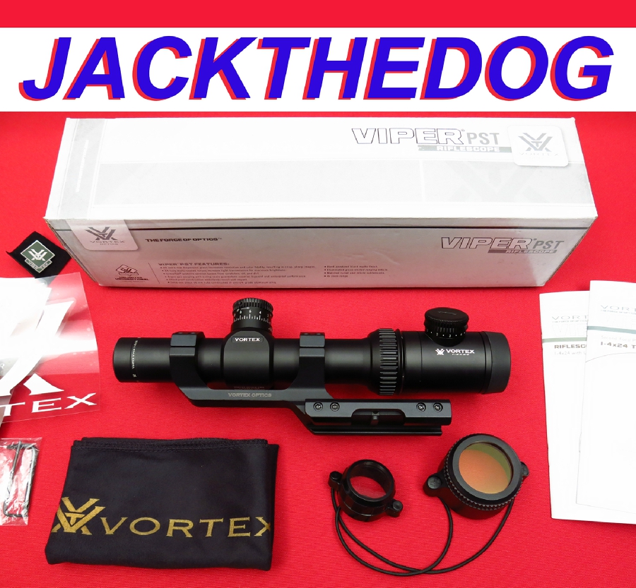 Vortex ~ Viper Pst 1 4x24 Tmcq Ar Scope W Cantilever