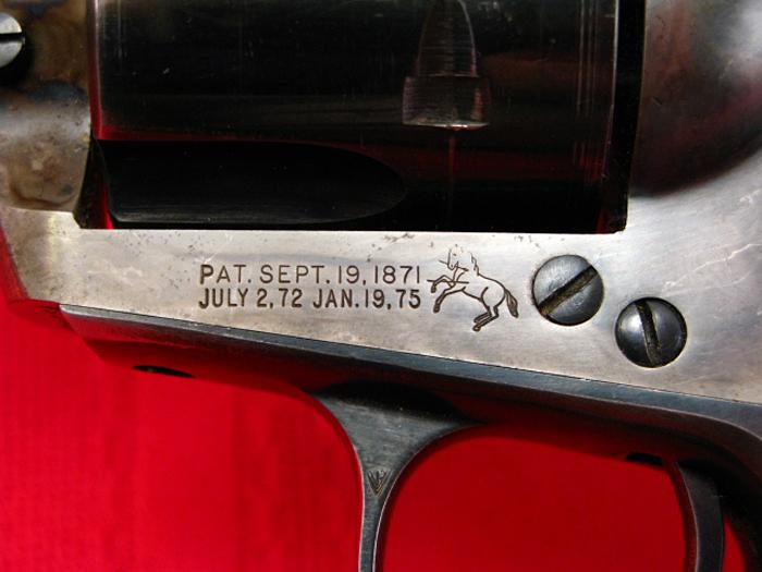 COLT - SAA SINGLE ACTION ARMY 1ST YEAR, 2ND GEN...Mfd 1956....45 Colt ...