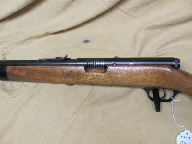 Stevens+Model+87+History Stevens MODEL 87-A FULL SIZE 22 SEMI-AUTO RIFLE For Sale at GunAuction ...