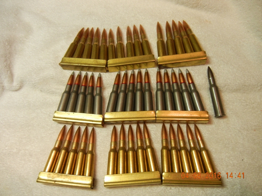 Mosin nagant 7 62x54 ammo 46 rounds picture 4
