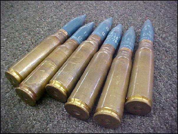 20mm Ammo6 Rounds In One Lot Picture 1