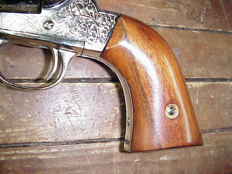 Uberti, Aldo 1875 Outlaw Engraved 357 Mag Nickle Finish For Sale at ...