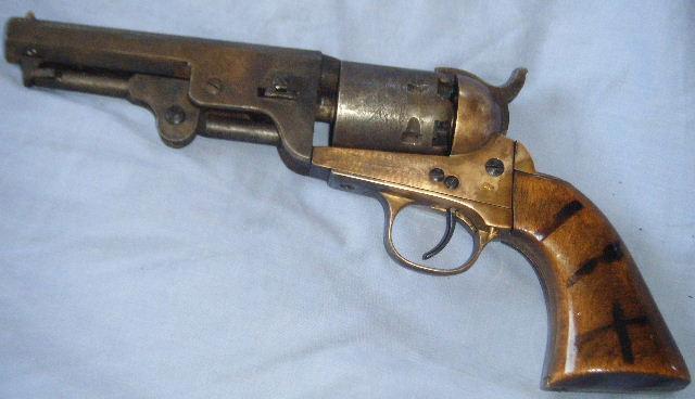 Brass Frame 1851 Navy Sheriff 36 Caliber For Sale at GunAuction.com ...