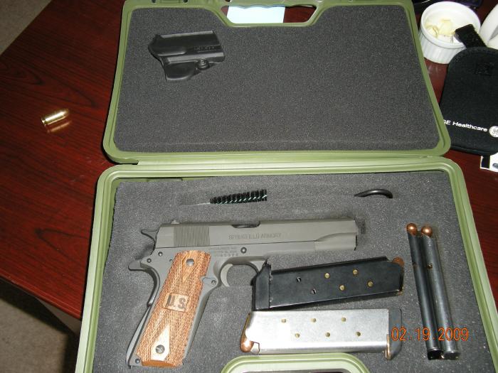 Springfield Armory (Springfield, Mass) Springfield 1911 .45 Gi Mil Spec ...