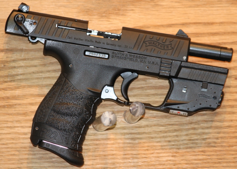 Walther P22 W/ Laser .22lr Semi-Auto Pistol For Sale at GunAuction.com ...