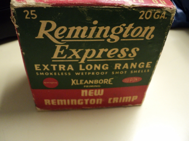 Remington Express 20 Ga. Rx 20-6 2 3/4 -1-6 For Sale at GunAuction.com ...