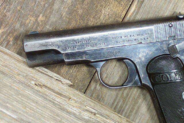 Colt M1908 380 Cal Made 1914 For Sale At Gunauction Com