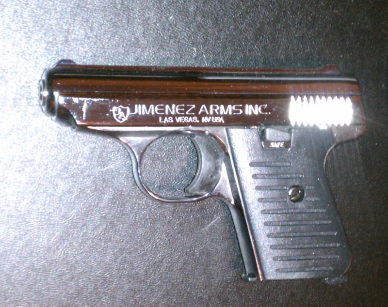 Jimenez Arms Inc. Chrome Jimenez Arms Ja-22 New Chrome Ja 22 Lr For