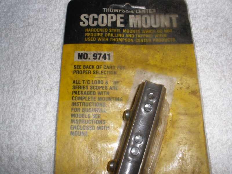 T/C Contender Scope Base For Sale at GunAuction.com - 11137529