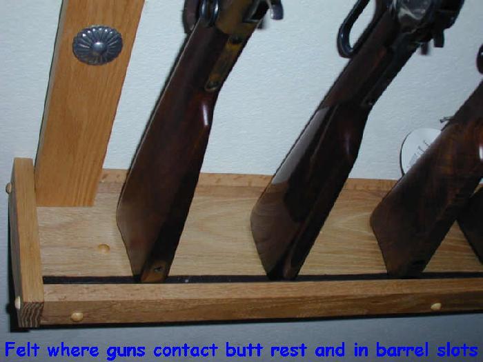 Winchester - Custom Commemorative Oak Gun Rack -See More Too For Sale ...