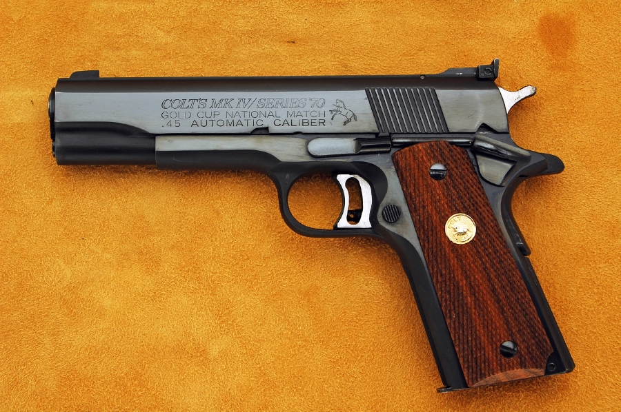 Colt Model Mk Ivseries 70 Gold Cup National Match 45 Automatic Caliber Nice For Sale At 