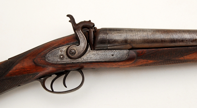 W.M Morse 10 Gauge Blackpowder Double Barrel Shotgun- No Ffl Needed For ...