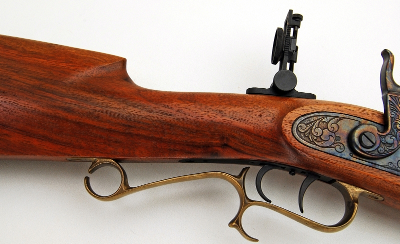 Thompson Center Hawken Rifle 50 Caliber Black Powder Cap & Ball Target ...