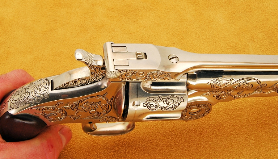 SMITH & WESSON MODEL 3 SCHOFIELD NON FIRING REPLICA REVOLVER For Sale ...