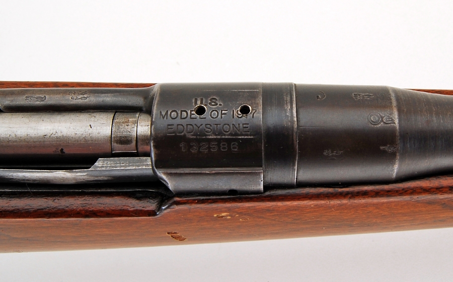 Us Model 1917 Eddystone Caliber 3006 Bolt Action Rifle & Scope C&R Ok