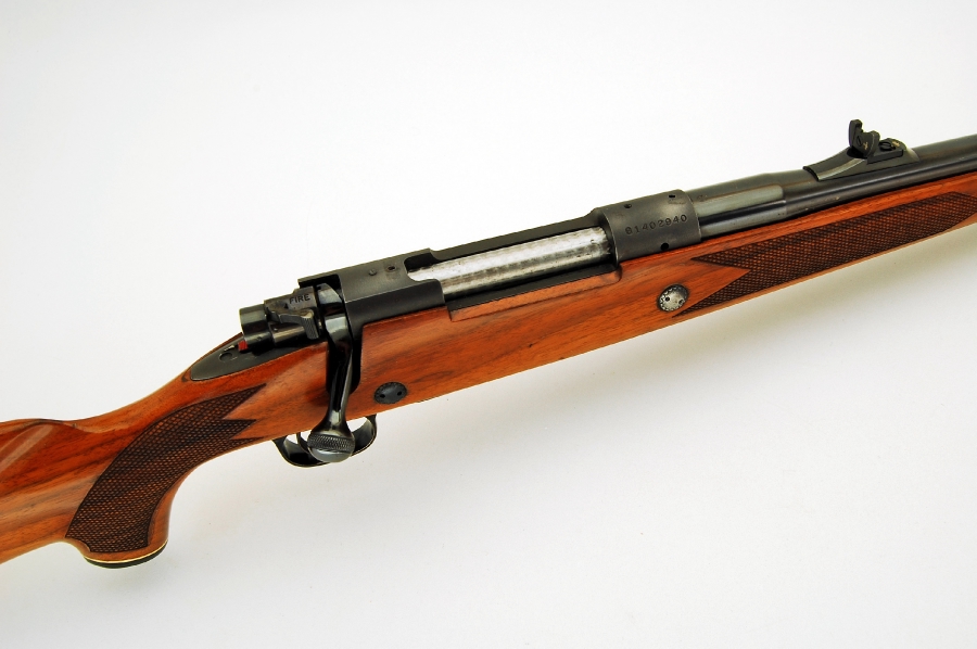 WINCHESTER MODEL 70 CALIBER 375-H&H MAGNUM BOLT ACTION RIFLE For Sale ...