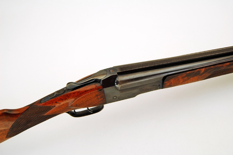 IVER JOHNSON MODEL SKEETER 410 GAUGE 3 INCH CHAMBER SXS DOUBLE BARREL ...