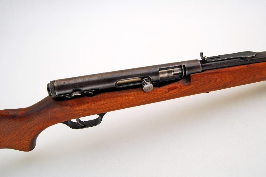 Savage Stevens Model 87a Caliber 22 S-L- Long Rifle Semi Auto Tube Feed ...