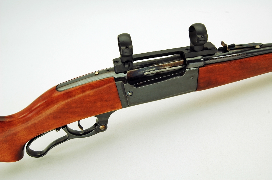Savage Model 99e Caliber 308 Win Lever Auction Rifle Leupold Mounts