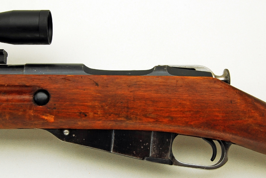Mosin nagant model m44 caliber 7 62x54 bolt action rifle scope c r ok