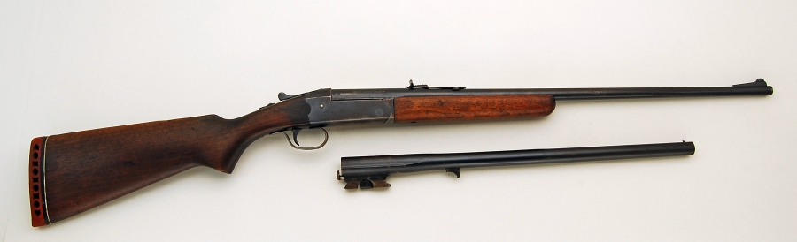 Savage Model 219 Caliber 30 30 Win Single Shot Rifle Extra Gauge Barrel C R For Sale At Gunauction Com